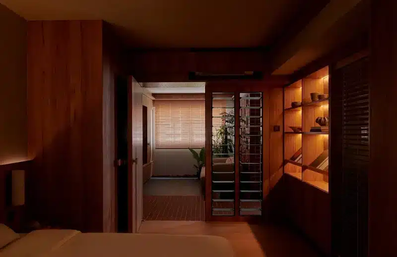 sfeervol verlichting slaapkamer terracotta