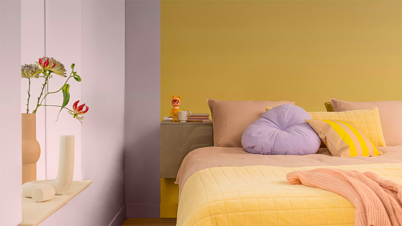 slaapkamer flexa kleur van het jaar 2024