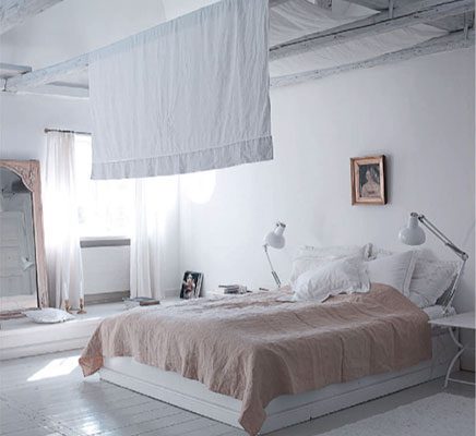 Slaapkamer op zolder in Kopenhagen