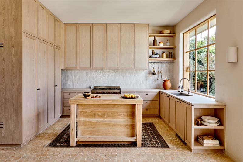 stijlvolle rustieke houten keuken