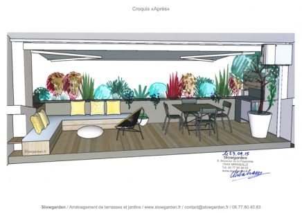 Metamorfose van een terras van 20m2