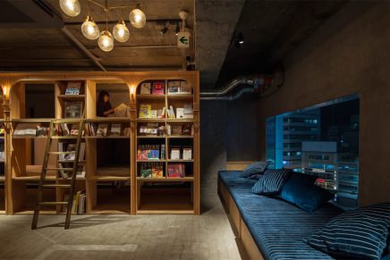 The Book and Bed hostel in Tokyo