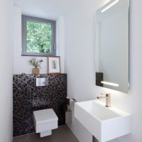 toilet inspiratie mozaiek tegels