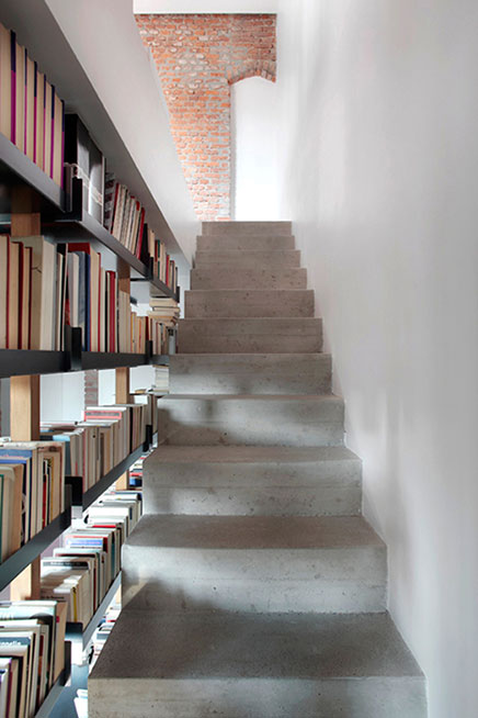Boekenkast trap