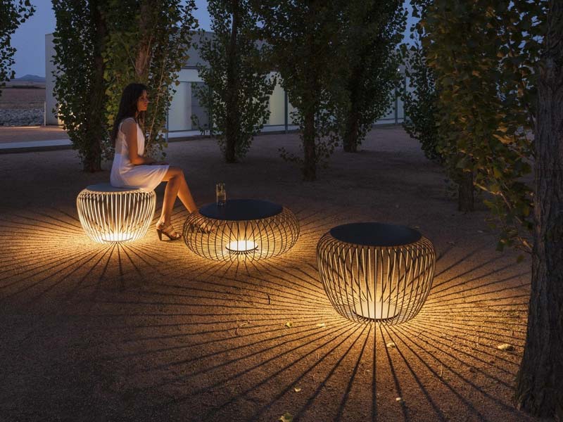 tuinverlichting inspiratie meubel