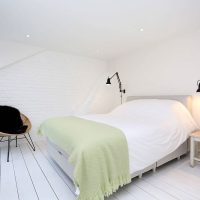 Verbouwde slaapkamer suite op zolder