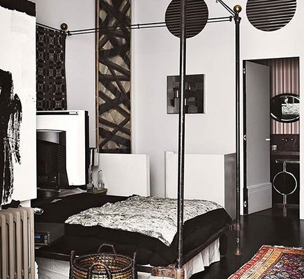 Vintage klassieke slaapkamer