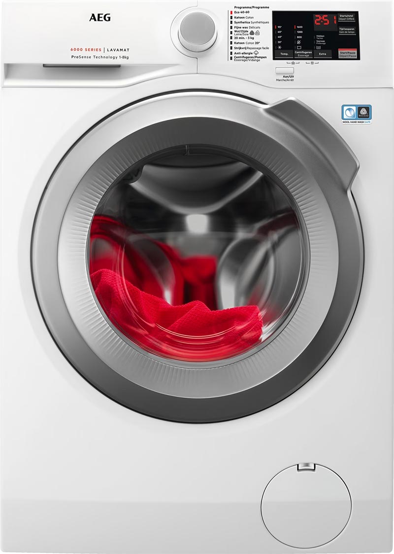 volgorde duurzaaam wonen stappen wasmachine