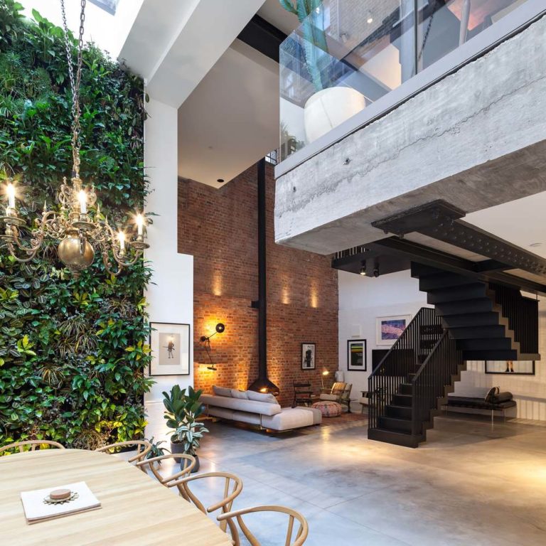 Voormalige brouwerij in het centrum van Londen verbouwd tot indrukwekkend woonhuis