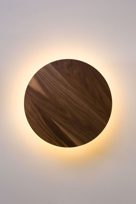 walnoot houten lamp