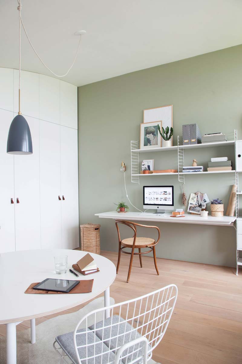Nieuw 12x Groene muren inspiratie | Inrichting-huis.com LE-78
