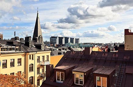 Woninginrichting bovenwoning in Stockholm
