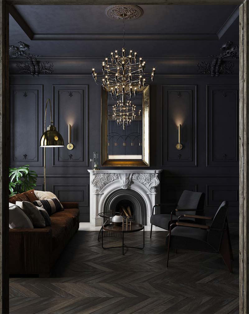 woontrends 2023 gothic interieur